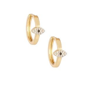 Uncommon James Evil Eye Huggie